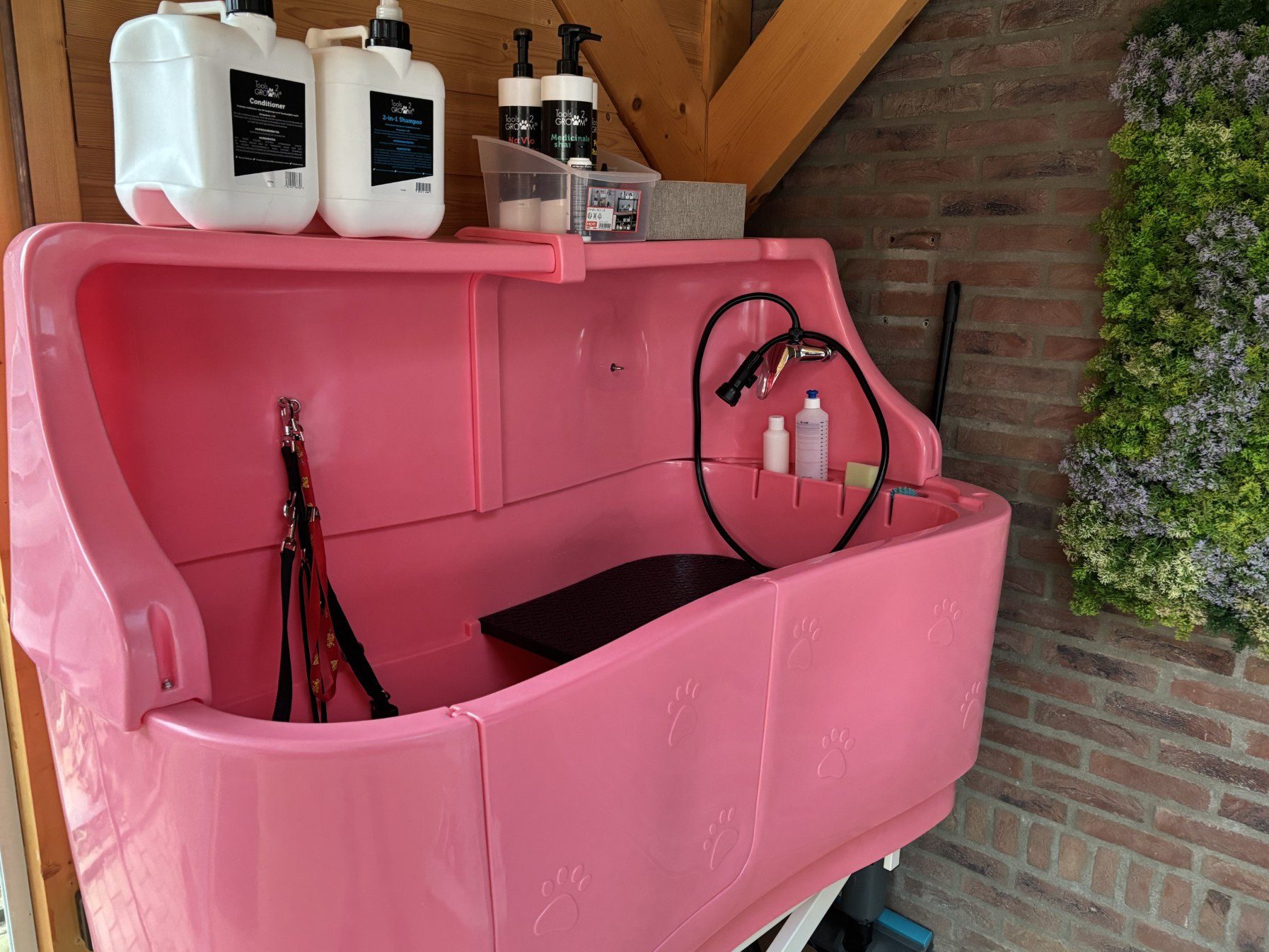 washing area